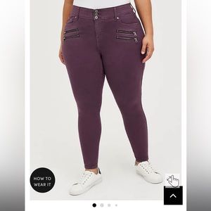 Torrid Purple Jeggings